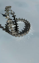 Load image into Gallery viewer, Luxe crystal hoop earrings
