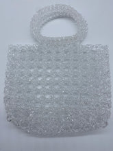 Load image into Gallery viewer, Clear Beaded Handbag
