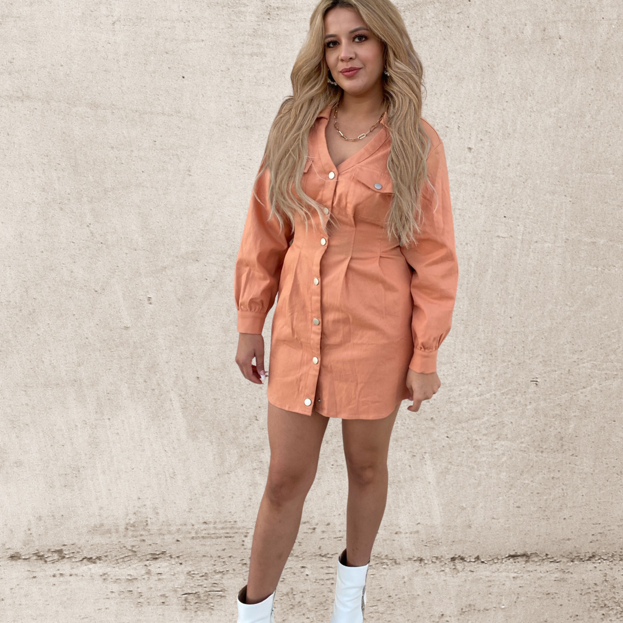 Ari dress – the gold fox